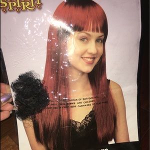 Wig -Halloween. Auburn.